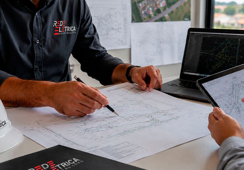 Serviços Rede Elétrica x Consultoria técnica e aprovação Rede Elétrica Construções